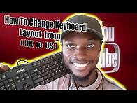 Video thumbnail for change keyboard layout (UK to US) in windows 11 | simple tutorial