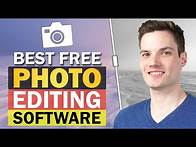 Video thumbnail for BEST FREE Photo Editing Software for PC