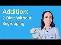 Video thumbnail for How to Add 2 Digit Numbers Without Regrouping - Math for Kids!