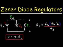Video thumbnail for Power Zener Diodes as Voltage Regulators - Circuit Analysis & Efficiency