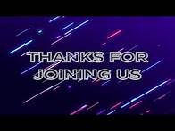 Video thumbnail for Easy Worship Background - Thanks For Joining
