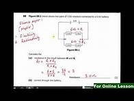 Video thumbnail for 2024 GCE Science paper 1 (physics) questions on electricity and radioactivity.