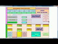 Video thumbnail for A revised excel based Income Tax Calculator for assessment year 2024-25, under new tax regime