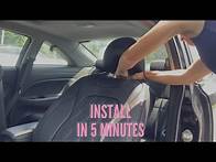 Video thumbnail for How to INSTALL Car Seat Cover in 5 Minutes | Coverado Car Seat Covers Review