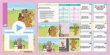 Video thumbnail for The Gingerbread Man with Blanks Levels Questions