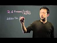 Video thumbnail for How to Convert Asphalt Tons to Cubic Metres : Tools for Math Success