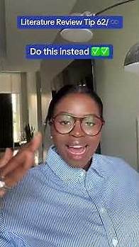 Video thumbnail for How to write an annotated bibliography | How to write a literature review fast.
