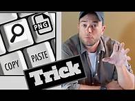 Video thumbnail for Quick Copy + Paste PNGs from the Web