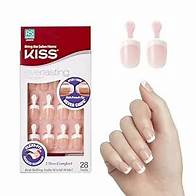 Video thumbnail for Kiss Everlasting French Nail Manicure, Chip-Free with Flexi-Fit Technology, Real Short, "Endless", Nail Kit with Pink Nail Glue (Net Wt. 2 g / 0.07oz.), Mini File, Manicure Stick, and 28 Fake Nails