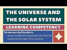 Video thumbnail for Hypotheses and Theories Explaining The Origin of the Universe | Earth and Life Science