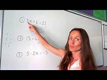 Video thumbnail for The Maths Prof: Solving Linear Equations (part 1)
