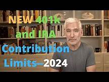 Video thumbnail for New 2024 401(k) and IRA Contribution Limits
