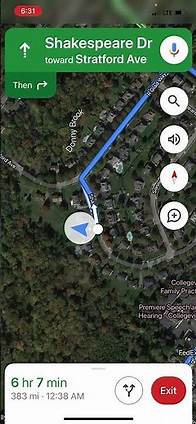 Video thumbnail for How to adjust the compass in Google Maps.