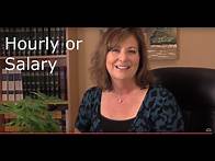 Video thumbnail for Differences between salary or hourly pay rate.