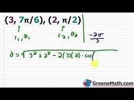 Video thumbnail for How to Find the Distance Between Polar Points