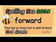 Video thumbnail for 3rd Grade Spelling Bee Training Video