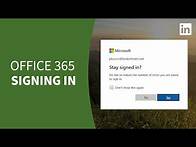 Video thumbnail for Office 365 Tutorial - How to Log In