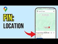 Video thumbnail for How to Pin your Location in Google Maps