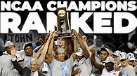 Video thumbnail for Top 10 NCAA Basketball Champions of the Last 25 Years: UConn, Duke, and More (Part 2)