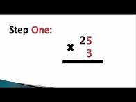 Video thumbnail for 2-DIGIT BY 1-DIGIT MULTIPLICATION