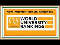 Video thumbnail for How important are QS Rankings ?? QS World University Rankings | Foreign Admission 2022-23