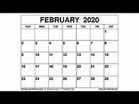 Video thumbnail for Free Printable February 2020 Calendar - Wiki-Calendar.Com