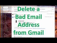 Video thumbnail for HOW TO DELETE AN OUTDATED EMAIL ADDRESS FROM CONTACTS IN GMAIL