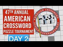 Video thumbnail for 47th American Crossword Puzzle Tournament Saturday Games