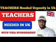 Video thumbnail for URGENT HIRE! Apply for UK Teaching Jobs with Visa Sponsorship: Apply Now!