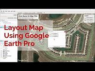 Video thumbnail for How to Create Layout Map Using Google Earth Pro