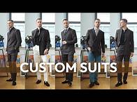 Video thumbnail for One Suit Styled 8 Ways | Custom Suits For Men
