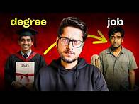 Video thumbnail for Why Indian Degrees are Useless?