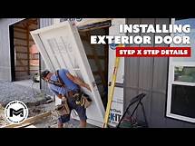 Video thumbnail for Installing Exterior Door | Step by Step | DIY How To