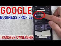 Video thumbnail for ✅ How To Transfer Primary Ownership Of Google My Business Profile 🔴