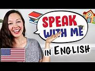 Video thumbnail for Speak With Me: English Speaking Practice