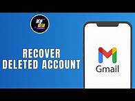 Video thumbnail for How To Recover Deleted Gmail Account