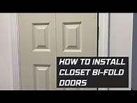 Video thumbnail for How to install Bi-Fold closet doors