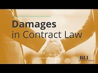 Video thumbnail for Contract Law Remedies for Breach: Damages (Compensatory, Incidental, Consequential)