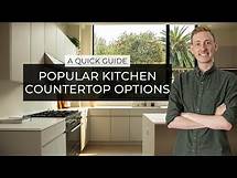 Video thumbnail for Popular Kitchen Countertop Options | A Quick Guide