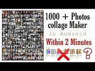 Video thumbnail for How to create 1000 + unlimited photo collage in single frame? | Editing Tips and Ideas |