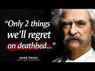 Video thumbnail for Best Quotes by Mark Twain: Unforgettable Wisdom and Insights