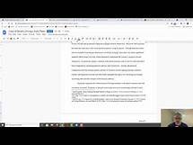 Video thumbnail for Formatting a Chicago Style Essay