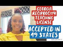 Video thumbnail for Apply for your Georgia Reciprocity Teaching License: Valid in 49 States!
