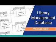 Video thumbnail for Database Design for a Library Management System