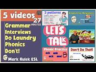 Video thumbnail for English: Interviews + Conversation Patterns | 5 Lessons in 27 Minutes