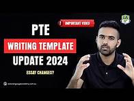 Video thumbnail for PTE Essay Writing Template Changes 2024
