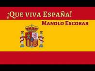Video thumbnail for Que Viva España | Manolo Escobar | Lyrics + English Translation