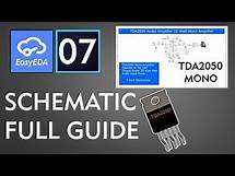 Video thumbnail for How to make proper Schematic diagram in Easyeda online PCB design Software Must watch full guide