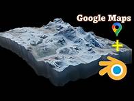 Video thumbnail for Create 3D Terrain with Google Maps and Blender (GIS Blender Topography)