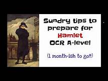Video thumbnail for The Bossman's pro-tips for Hamlet Revision (OCR A-Level English Literature Paper 1)